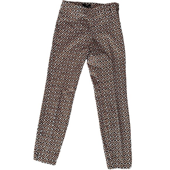 H&M Multicolor Geometric Tapered Women's Pants Size 2 - Picture 1 of 6
